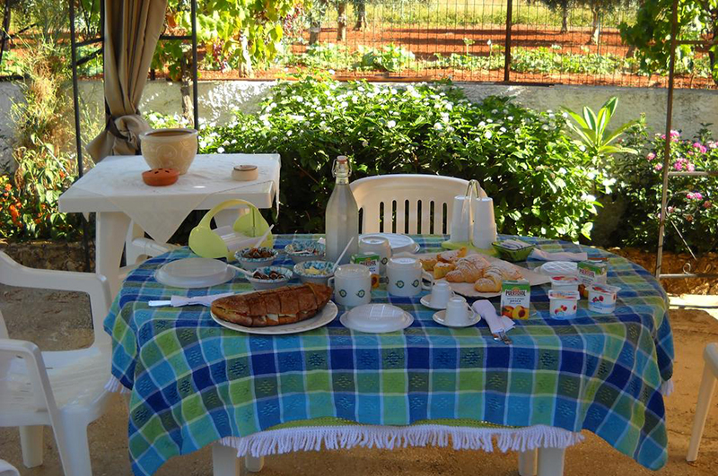 Colazione in veranda a Castelvetrano Selinunte